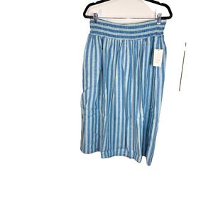 C0 by CO Womens Blouse Linen‎ Polyester Blend M